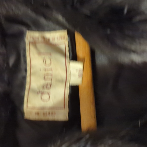 Daniel K Elegant Black  Rabbit Fur Teddy Jacket - Picture 2 of 4